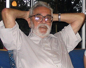 Foto Danielle Menuhin, 15 augustus 2004:
Salvador Minuchin, 1921 - 2017, 
ontwikkelde de structurele familietherapie 
Talgraf777 wikimedia.org