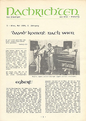 Titelseite Mai 1984