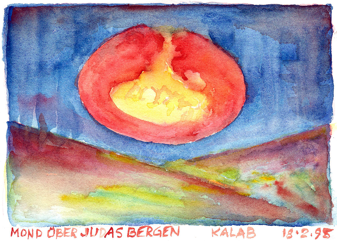 Moon Above Judah’s Mountains