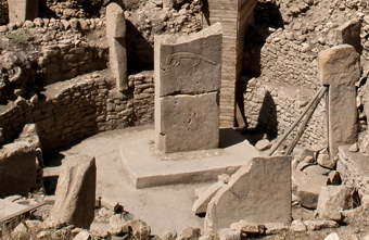 Göbekli Tepe, 
Şanlıurfa, Turkije. 
Teomancimit 2011 wikipedia.org