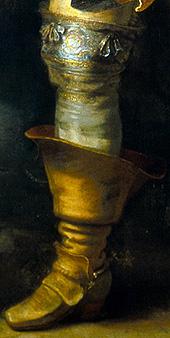 Rembrandt 1606 - 1669 
Rechter lars van 
‘Lieutenant Heer van Vlaerdingen’ 
(volgens familiealbum van Banning Cocq) 
De Nachtwacht, 1642
Detail, Olie op doek
Qwerk 2008 commons.wikimedia