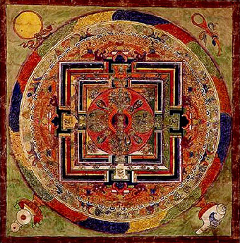 Zhi-Khro mandala, Tibetaans dodenboek
Uit de collectie van het Bardo Thodol,
Tibetaanse Bardo leringen, Nyingma,
Goeroe Padmasambhava, 8e eeuw
Hour of Angels 2011 commons.wikimedia Zhi-Khro mandala, Tibetaans dodenboek
Uit de collectie van het Bardo Thodol's
Tibetaanse Bardo leringen, Nyingma,
Goeroe Padmasambhava, 8e eeuw
Hour of Angels 2011 commons.wikimedia