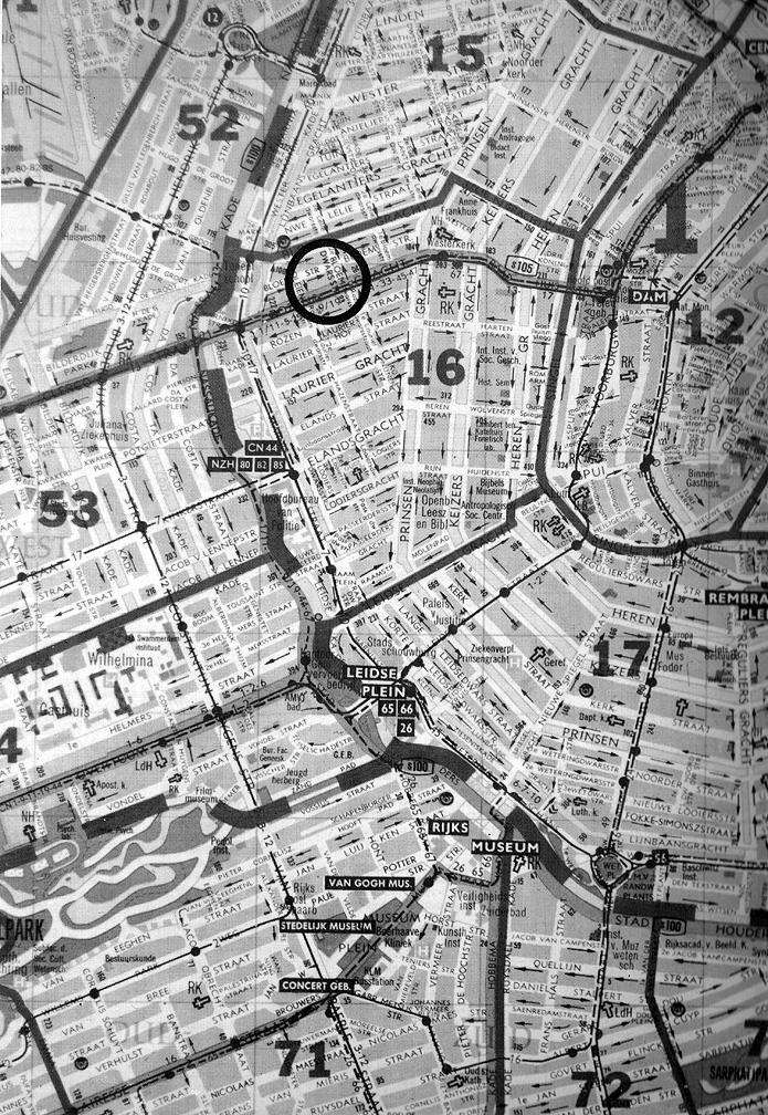 Plattegrond van Amsterdam Centrum-West
met indicatie van de ligging van het Rijpenhofje en de Huizen Lely Plattegrond van Amsterdam Centrum-West
met indicatie van de ligging van het Rijpenhofje en de Huizen Lely