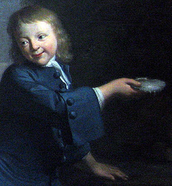 De oudere broer Jan haalt
water met een schelpje De oudere broer Jan haalt
water met een schelpje
